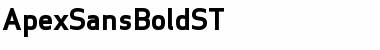 Download ApexSansBoldST Regular Font Title Preview
