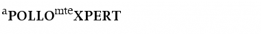 Download ApolloMTExpert Roman Font Title Preview