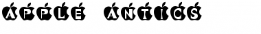 Download Apple Antics Regular Font Title Preview