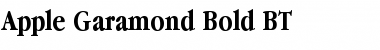Download Apple Garamond BT Bold Font