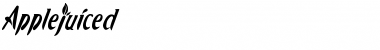 Download Applejuiced Original Font Title Preview