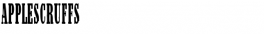 Download AppleScruffs Regular Font Title Preview