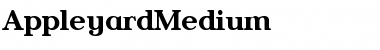 Download AppleyardMedium Roman Font Title Preview