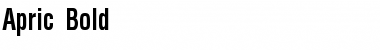Download Apric Bold Font Title Preview