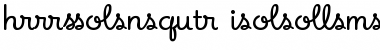 Download Apricot - Ligatures Two Regular Font Title Preview