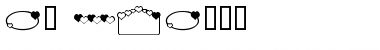 Download ap_hearts Regular Font Title Preview