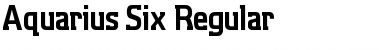 Download Aquarius Six Regular Font Title Preview