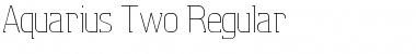 Download Aquarius Two Regular Font Title Preview
