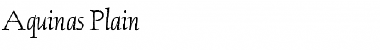 Download Aquinas Regular Font Title Preview