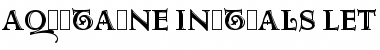 Download Aquitaine Initials LET Plain Font Title Preview