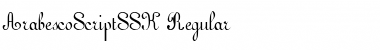 Download ArabescoScriptSSK Regular Font Title Preview