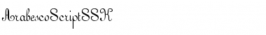 Download ArabescoScriptSSK Regular Font Title Preview