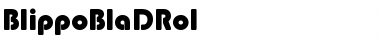Download BlippoBlaDRo1 Regular Font Title Preview