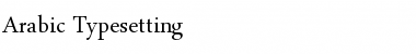 Download Arabic Typesetting Regular Font Title Preview
