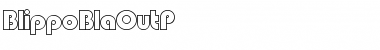 Download BlippoBlaOutP Regular Font Title Preview