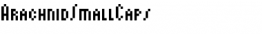 Download ArachnidSmallCaps Regular Font Title Preview