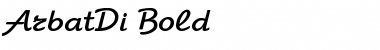 Download ArbatDi Bold Font Title Preview