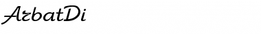 Download ArbatDi Regular Font Title Preview