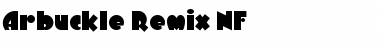 Download Arbuckle Remix NF Regular Font Title Preview