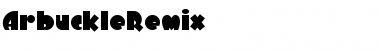 Download ArbuckleRemix Regular Font Title Preview