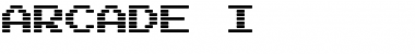 Download Arcade I Font Title Preview