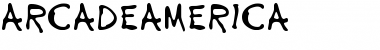 Download ArcadeAmerica Regular Font Title Preview