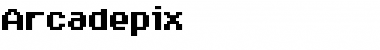 Download Arcadepix Regular Font Title Preview