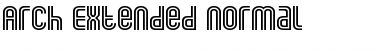 Download ArchExtended Normal Font Title Preview