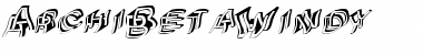 Download ArchiBetaWindy Regular Font Title Preview
