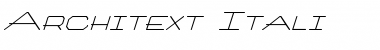 Download Architext Itali Regular Font Title Preview