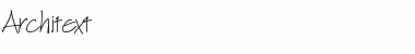 Download Architext Regular Font Title Preview