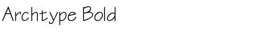 Download Archtype Bold Font Title Preview