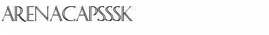 Download ArenaCapsSSK Regular Font Title Preview
