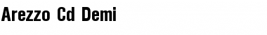Download Arezzo-Cd Demi Font Title Preview