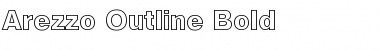Download Arezzo-Outline Bold Font Title Preview