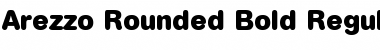 Download Arezzo-Rounded-Bold Regular Font Title Preview