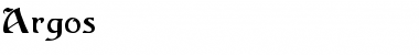 Download Argos Regular Font Title Preview