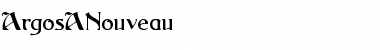Download ArgosANouveau Regular Font Title Preview