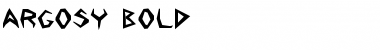 Download Argosy Bold Bold Font Title Preview