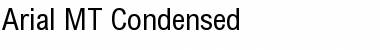 Download Arial MT Condensed Normal Font Title Preview