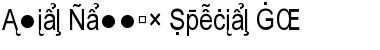 Download Arial Narrow Special G2 Regular Font Title Preview