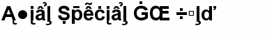 Download Arial Special G2 Bold Font Title Preview