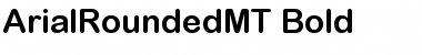 Download ArialRoundedMT Bold Font Title Preview