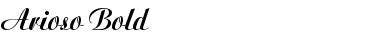 Download Arioso Bold Font Title Preview
