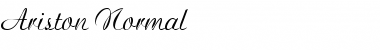 Download Ariston Normal Font Title Preview