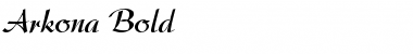 Download Arkona Bold Font Title Preview