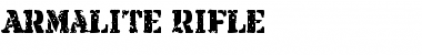 Download Armalite Rifle Regular Font Title Preview