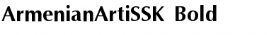 Download ArmenianArtiSSK Bold Font Title Preview