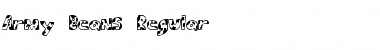 Download Army Beans Regular Font Title Preview