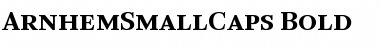 Download ArnhemSmallCaps Bold Font Title Preview